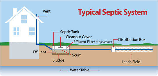 Schematic Of A Septic System 